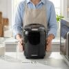 Elite Gourmet Programmable Bread Maker, 2 Lb, 3 Sizes, 19 Presets, Black | Features Gluten-Free, Dough and Jam Presets Plus a Delay Timer