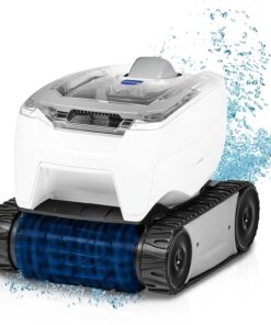 Polaris P70 Robotic Pool Cleaner for Above Ground Pools, Transparent Lid w/Easy Clean Filter Canister, Compact & Lightweight