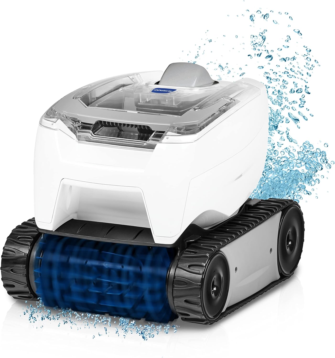 Polaris P70 Robotic Pool Cleaner for Above Ground Pools, Transparent Lid w/Easy Clean Filter Canister, Compact & Lightweight