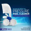 Polaris Vac-Sweep 360 Pressure-Side Cleaner for In-Ground Pools with a Dedicated Return Line Polaris Vac-Sweep 360 Pressure-Side Cleaner for In-Ground Pools with a Dedicated Return Line