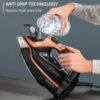 Rowenta Iron Steam Force Pro Steam Iron for Clothes, 1850 Watts, 5 Presets Smart Screen, Stainless Steel Soleplate, High-Efficiency Handheld Ironing, Black Copper, DW9580 Rowenta Iron Steam Force Pro Steam Iron for Clothes, 1850 Watts, 5 Presets Smart Screen, Stainless Steel Soleplate, High-Efficiency Handheld Ironing, Black Copper, DW9580