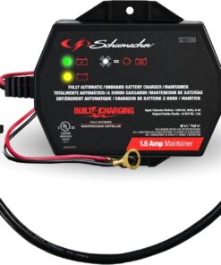 Schumacher Electric 8 Bank, 6V / 12V Battery Charger Station - Multi-Bank Charger for AGM, Gel, LFePO4 & Deep-Cycle Units - Automatic Charging, Microprocessor-Controlled - DSR127