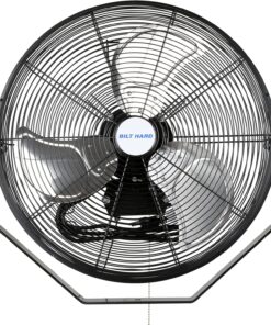BILT HARD 4300 CFM 18 in. Industrial Wall Mount Fan, 3-Speeds High Velocity Wall Fan with Sealed Motor, Heavy Duty Metal Barn Fans for Garage, Commercial, Greenhouse, Warehouse, Shop Use