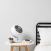 IRIS USA WOOZOO Air Circulator Fan with Remote, Oscillating, 5 Speeds, 82ft Max Air Distance, Adjustable Tilt, Quiet Motor, Small Fan for Bedroom, Office, Dorm, White