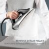 Rowenta Iron Steamer for Clothes Master Steam Station, Professional Steam Iron for Clothes with Stainless Steel Soleplate, 57 Oz, 400 Microsteam Holes, Built-In Pump, 1750 Watts, Black/Green, VR8338 Rowenta Iron Steamer for Clothes Master Steam Station, Professional Steam Iron for Clothes with Stainless Steel Soleplate, 57 Oz, 400 Microsteam Holes, Built-In Pump, 1750 Watts, Black/Green, VR8338