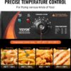 VEVOR Commercial Deep Fryer, 3000W Electric Turkey Fryer with 3 Removable Baskets, Large Capacity 18Qt / 17L Stainless Steel Countertop Single Oil Fryer, for Kitchen Restaurant Use, Silver