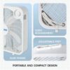 Hurricane 5 Pack Floor Box Fan, 3 Speed Powerful & Quiet Cooling, Classic, 20"