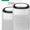 Tenergy Sorbi 1000ml Air Dehumidifier w/Purifying Function, True HEPA Filter, Auto Shutoff, Touch Control Adjustable Air Speed, Ultra-Quiet, Ideal for Closets & Bathrooms