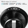 Vornado 660 AE Large Whole Room Air Circulator Fan with 4 Speed Settings, Works with Alexa, Chrome Glide Bar for Directional Airflow, Powerful Targeted Airflow, A Certified for Humans Device, Black