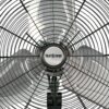 Hurricane Pro Commercial Grade Oscillating Metal Wall Mount Fan w/ 3 Speeds, Black, 20" - Corded Electric Air Cooling Unit w/ Powerful 4600 CFM Airflow for Home, Garage, Gym, Workshop & Greenhouse
