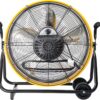 iLiving 24 Inch 3-Speed Orbital Internal Oscillating High Velocity Barrel Floor Fan for Office, Auto Shop, Garage, Workshop, Warehouse, 7800 CFM, Yellow iLiving 24 Inch 3-Speed Orbital Internal Oscillating High Velocity Barrel Floor Fan for Office, Auto Shop, Garage, Workshop, Warehouse, 7800 CFM, Yellow