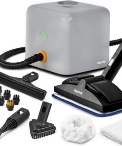 Dupray Neat Plus Steam Cleaner with 17-Piece Accessory Kit. A powerful multi-purpose steamer designed for deep cleaning floors, upholstery, grout, and more. *Kills 99.9% of Bacteria & Viruses