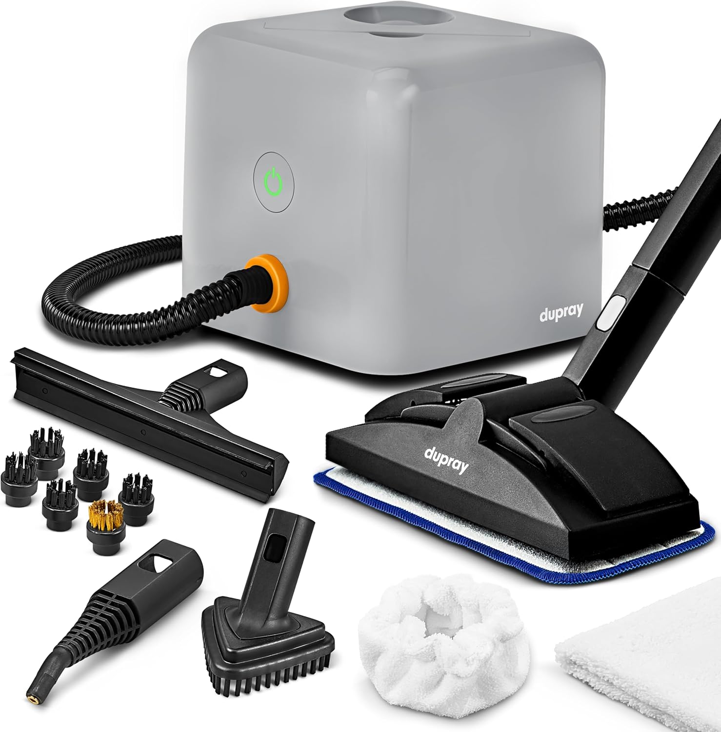 Dupray Neat Plus Steam Cleaner with 17-Piece Accessory Kit. A powerful multi-purpose steamer designed for deep cleaning floors, upholstery, grout, and more. *Kills 99.9% of Bacteria & Viruses Dupray Neat Plus Steam Cleaner with 17-Piece Accessory Kit. A powerful multi-purpose steamer designed for deep cleaning floors, upholstery, grout, and more. *Kills 99.9% of Bacteria & Viruses