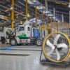iLiving 24 Inch 3-Speed Orbital Internal Oscillating High Velocity Barrel Floor Fan for Office, Auto Shop, Garage, Workshop, Warehouse, 7800 CFM, Yellow iLiving 24 Inch 3-Speed Orbital Internal Oscillating High Velocity Barrel Floor Fan for Office, Auto Shop, Garage, Workshop, Warehouse, 7800 CFM, Yellow