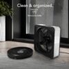 Vornado Model 80 High Velocity Electric Box Fan with Removable Grille, 5 Speed Settings, Powerful Airflow, Whole Room Air Circulation, Targeted Cooling, Cord Storage, Durable Floor Fan, Ice White Vornado Model 80 High Velocity Electric Box Fan with Removable Grille, 5 Speed Settings, Powerful Airflow, Whole Room Air Circulation, Targeted Cooling, Cord Storage, Durable Floor Fan, Ice White
