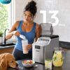 EUHOMY Ice Cube Maker Machine Countertop, 2 Ways to Add Water, 45Lbs/Day 24 Pcs Ready in 13 Mins, Auto-Cleaning Portable Compact, with Ice Scoop & Basket, Perfect for Home/Kitchen/Office/Bar (Silver) EUHOMY Ice Cube Maker Machine Countertop, 2 Ways to Add Water, 45Lbs/Day 24 Pcs Ready in 13 Mins, Auto-Cleaning Portable Compact, with Ice Scoop & Basket, Perfect for Home/Kitchen/Office/Bar (Silver)