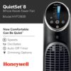 Honeywell QuietSet Whole Room Tower Fan, Oscillating Tower Fan with Remote, Black, HYF290B Honeywell QuietSet Whole Room Tower Fan, Oscillating Tower Fan with Remote, Black, HYF290B