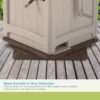 Suncast 225 ft. Swivel Hideaway Hose Reel with Hose Guide and Crank Handle, Mocha/Taupe Suncast 225 ft. Swivel Hideaway Hose Reel with Hose Guide and Crank Handle, Mocha/Taupe