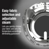 CHI Steam Iron for Clothes with Vertical Steam Burst, Professional Grade, Titanium Ceramic Soleplate, 400+ Steam Holes, 1700 Watts, 3-Way Auto Shutoff, 8' Cord CHI Steam Iron for Clothes with Vertical Steam Burst, Professional Grade, Titanium Ceramic Soleplate, 400+ Steam Holes, 1700 Watts, 3-Way Auto Shutoff, 8' Cord