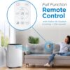 BLACK+DECKER Portable Air Conditioner, 9,000 BTU, BPACT08WT, White | 5,300 BTU SACC for Rooms up to 400 Sq. Ft., 3-in-1 Portable AC, Fan and Dehum with Follow Me Remote Control and Window Kit BLACK+DECKER Portable Air Conditioner, 9,000 BTU, BPACT08WT, White | 5,300 BTU SACC for Rooms up to 400 Sq. Ft., 3-in-1 Portable AC, Fan and Dehum with Follow Me Remote Control and Window Kit