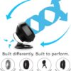 Vornado 660 Large Air Circulator Fan, 4-Speed, Whole Room Electric Fan with 90-Degree Tilt, Chrome Glide Bar, Quiet Cooling for Bedroom, Office, Dorm Room, Black Indoor