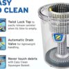 Zodiac Genuine Parts Cyclonic Leaf Catcher, Connects to Suction-Side Pool Cleaners to Capture Leaves & Other Debris, Universal Hose Connection Included Zodiac Genuine Parts Cyclonic Leaf Catcher, Connects to Suction-Side Pool Cleaners to Capture Leaves & Other Debris, Universal Hose Connection Included