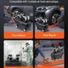 VEVOR Air Compressor, 20 Gallon Steel Tank, 4HP 10.6 CFM@90 PSI Oil Free Air Compressor & Max. 125PSI Pressure, 78dB Ultra Quiet Compressor for Auto Repair, Tire Inflation, Spray Painting (220V 60Hz)
