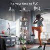 Vornado FLY MAX High Velocity Floor Fan, 4 Speed Settings, 180° Adjustable Tilt, Remote Control, 2300 FPM, Powerful Airflow, Fitness Cooling for Gym, Workout, and Training, Black Vornado FLY MAX High Velocity Floor Fan, 4 Speed Settings, 180° Adjustable Tilt, Remote Control, 2300 FPM, Powerful Airflow, Fitness Cooling for Gym, Workout, and Training, Black