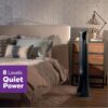 Honeywell QuietSet Whole Room Tower Fan, Oscillating Tower Fan with Remote, Black, HYF290B Honeywell QuietSet Whole Room Tower Fan, Oscillating Tower Fan with Remote, Black, HYF290B
