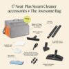 Dupray Neat Plus Steam Cleaner and Awesome Bag, 18 Accessories, Fast Heat-Up, Chemical-Free Cleaning, Multipurpose Steamer *Kills 99.9% of Bacteria & Viruses Dupray Neat Plus Steam Cleaner and Awesome Bag, 18 Accessories, Fast Heat-Up, Chemical-Free Cleaning, Multipurpose Steamer *Kills 99.9% of Bacteria & Viruses