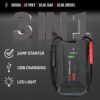 Schumacher Electric 3000A Lithium Car Battery Jump Starter and Portable Power Pack/Jump Box, 3-in-1 Solution, 2.4A USB Charging, for 12V Power Sport, Automotive, and Marine Batteries, SL1653