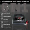Schumacher Electric 6A Car Battery Charger and 85A Engine Starter, 6-in-1 Solution, Maintainer, 30A Boost, for 6V/12V Power Sport, Automotive, and Marine Batteries, SC1362