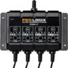 Clore Automotive PL4020, Pro-Logix 4-Bank, 8-Amp (2-Amp Per Bank) Fully Automatic Smart Charger, 12V Battery Charger, Battery Maintainer, Desulfator with Temperature Compensation, Black