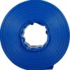 VEVOR Discharge Hose, 3' x 105', PVC Lay Flat Hose, Heavy Duty Backwash Drain Hose with Clamps, Weather-proof & Burst-proof, Ideal for Swimming Pool & Water Transfer, Blue