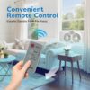 Tornado 9 Inch Window Fan with 3-Speed Settings and Detachable Base, Remote Control Window Fan for Home, Dual Fan, 23.5-35.4 Inch Expandable, 3 Function Modes (Cooling/Exhaust/Circulation), White Tornado 9 Inch Window Fan with 3-Speed Settings and Detachable Base, Remote Control Window Fan for Home, Dual Fan, 23.5-35.4 Inch Expandable, 3 Function Modes (Cooling/Exhaust/Circulation), White