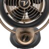 Vornado VFAN™ Vintage Air Circulator Fan, 3-Speed, Metal, Desktop Table Fan for Bedroom, Office, Cooling, with Adjustable Tilt Multi-Directional Airflow, Retro Design, Gunmetal