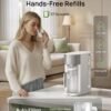 DREO Reverse Osmosis Water Filter Countertop, RO Filtration System, 3:1 Pure to Drain, TDS & Filter Life & Autofill Pitcher, Installation-Free, Self-Cleaning Water Purifier, RO Water Filter