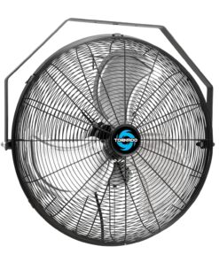Tornado - 20 Inch High Velocity Industrial Wall Fan - 4750 CFM - 3 Speed - 6 FT Cord - Industrial, Commercial, Residential Use - UL Safety Listed