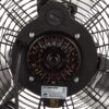 B-Air Firtana 20" High Velocity Electric Garage Floor Fan for Industrial and Home Use with 3-Speeds and Tilt Adjustable Fan Head, SAFF-20, Black