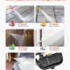 VEVOR Gas Pressure Washer, 3600 PSI 2.6 GPM, Gas Powered Pressure Washer with Copper Pump, Spray Gun and Extension Wand, 5 Quick Connect Nozzles, for Cleaning Cars, Homes, Driveways, Patios