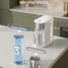 DREO Reverse Osmosis Water Filter Countertop, RO Filtration System, 3:1 Pure to Drain, TDS & Filter Life & Autofill Pitcher, Installation-Free, Self-Cleaning Water Purifier, RO Water Filter