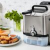 T-fal EZ Clean Deep Fryer with Basket, 3.5L, 1700W, Oil Filtration, Temp Control