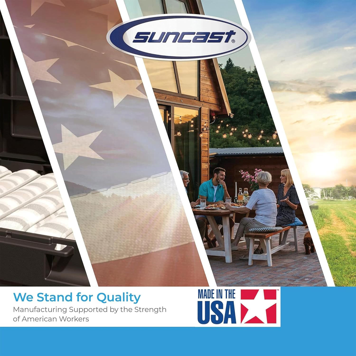 Suncast 22 Cubic Ft. Vertical Resin Outdoor Storage Shed with Lockable Double Doors, Weather-Resistant Multi-Wall Panels, Stoney Suncast 22 Cubic Ft. Vertical Resin Outdoor Storage Shed with Lockable Double Doors, Weather-Resistant Multi-Wall Panels, Stoney - Image 10