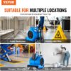 VEVOR Air Mover, 1 HP 4000 CFM Carpet Dryer for Cooling and Ventilating, Portable Floor Blower Fan with 3 Blowing Angles and Time Function, for Janitorial, Home, Commercial Use VEVOR Air Mover, 1 HP 4000 CFM Carpet Dryer for Cooling and Ventilating, Portable Floor Blower Fan with 3 Blowing Angles and Time Function, for Janitorial, Home, Commercial Use
