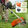 VEVOR Gas Hedge Trimmer, 2 Cycle Gas Power Handheld Hedge Trimmer, 4-in-1 26cc Weed Eater with Protective Gear Set, Includes Hedge and String Trimmer, Edger, Brush Cutter, for Trimming Shrubs & Bushes