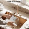 DREO 4L Humidifiers for Bedroom, 36H Runtime, 28 dB Quiet, HM311 | Easy to Refill & Clean, BPA-Free, Nightlight, Supersized Air Humidifiers for Large Room, Baby Nurseries, Plants, Indoor
