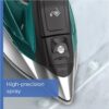 Rowenta Pro Master Stainless Steel Soleplate Steam Iron for Clothes, Anti-Drip Protection, 210 g/min, 400 Microsteam Holes, 1775 Watts Iron Steamer for Clothes, Powerful Steam DW8360