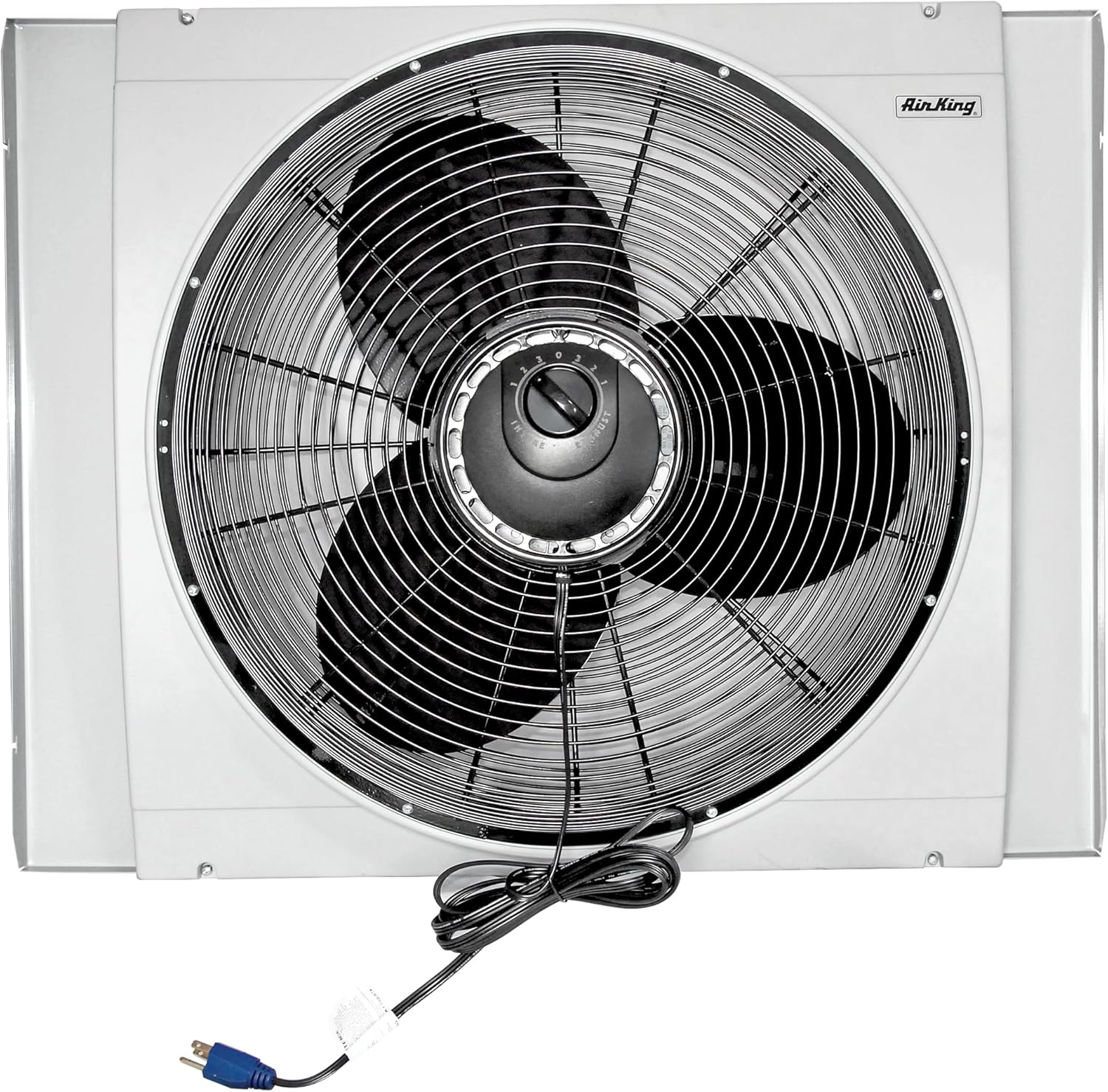 Air King 9166F 20" Whole House Window Fan , Gray Air King 9166F 20" Whole House Window Fan , Gray - Image 2
