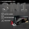 Schumacher Electric 6A Car Battery Charger and Maintainer, 3-in-1 Solution, for 6V/12V Power Sport, Automotive, and Marine Batteries, SC1320