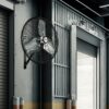 Hurricane 30" Pro Commercial Grade Oscillating Wall Mount Fan, Black - Heavy-Duty All-Metal Corded Electric Air Cooling Unit for Home, Garage, Greenhouse, or Workshop Hurricane 30" Pro Commercial Grade Oscillating Wall Mount Fan, Black - Heavy-Duty All-Metal Corded Electric Air Cooling Unit for Home, Garage, Greenhouse, or Workshop